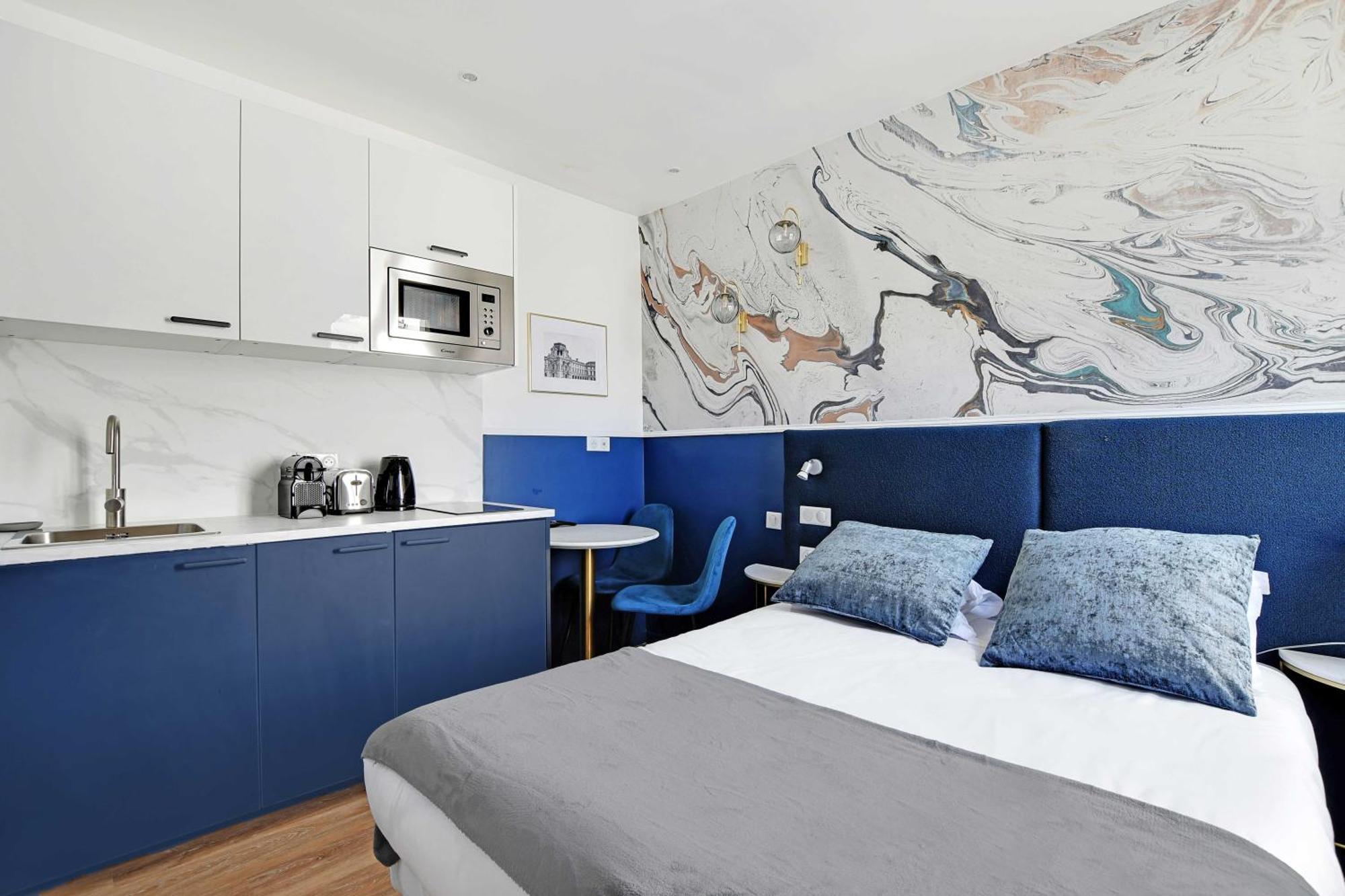 Appartamento Modern Sutdio For 2 With A-C - Near Montmartre Parigi Esterno foto
